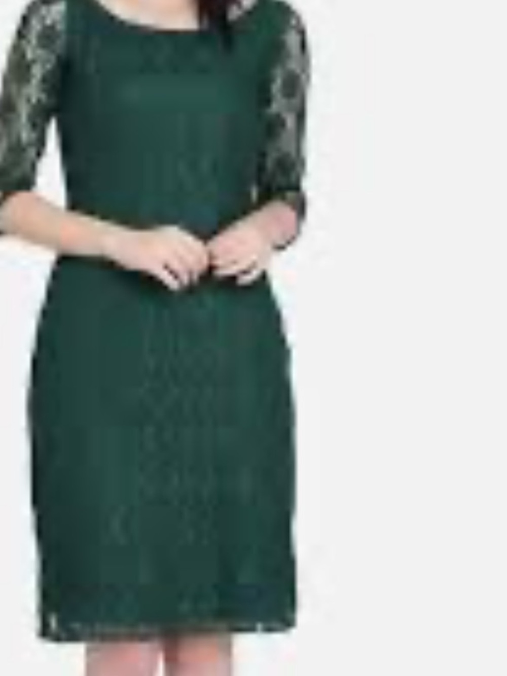 Banana Republic Lace Dress with scoop neckline